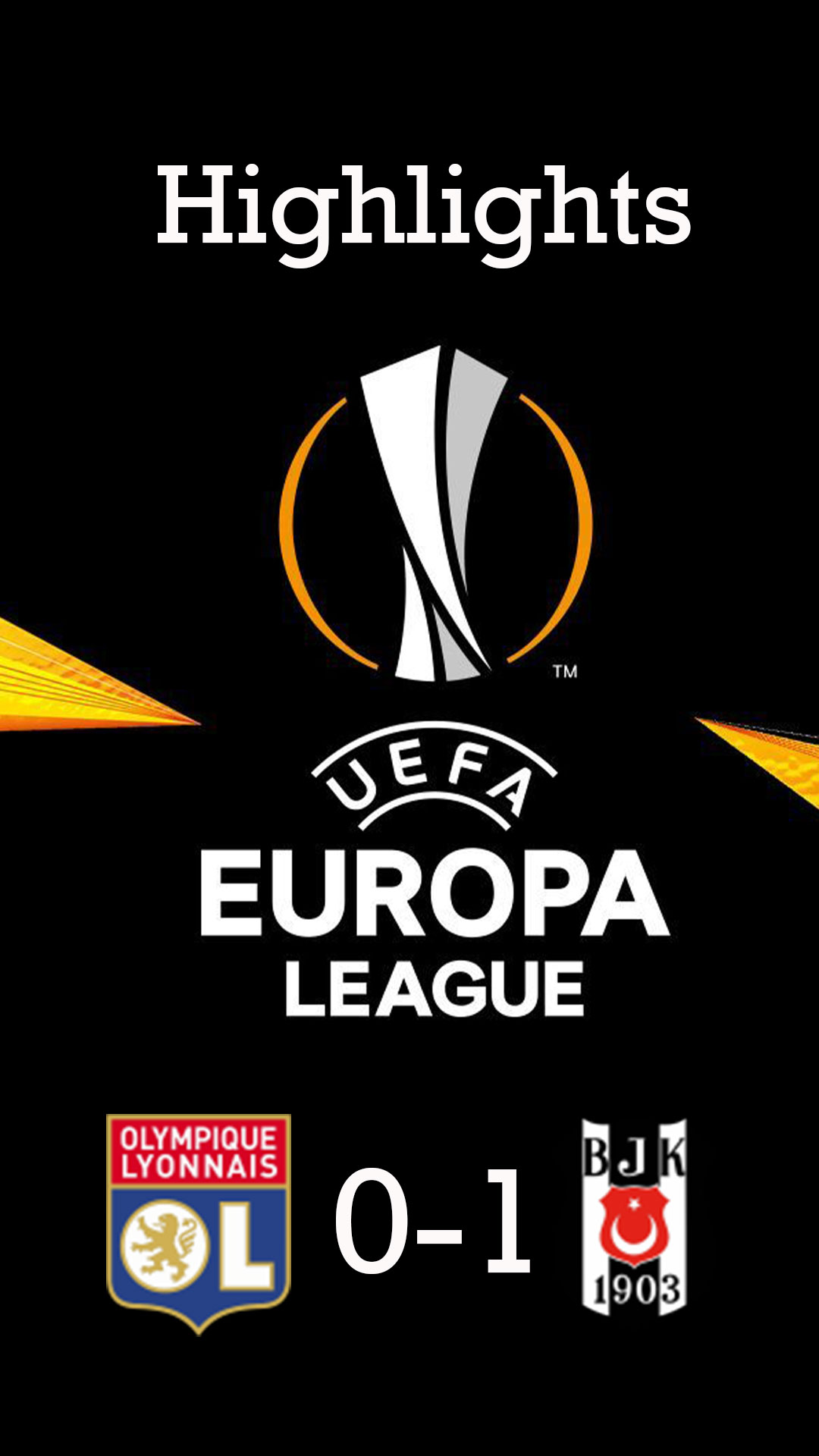 Olympique Lyonnais 0 - 1 Beşiktaş | Highlight Europa League 24/25