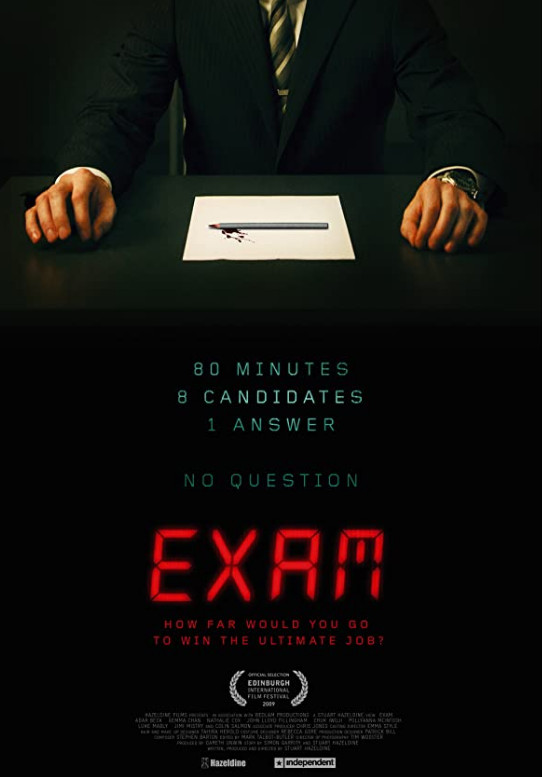 Exam (2009) เกมส์ฆาตกรโหด